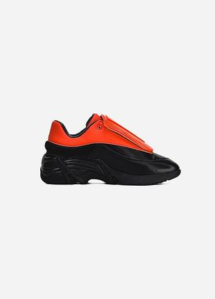 Adidas x raf simons antei shell pvs red black 5