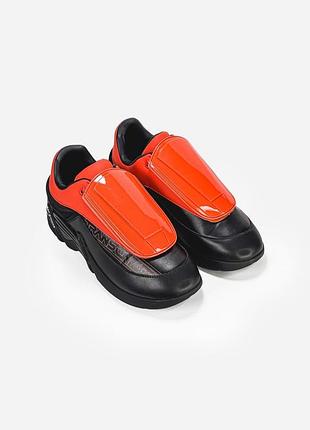 Adidas x raf simons antei shell pvs red black 6