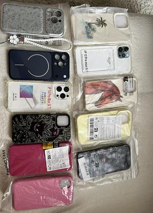 Чохли apple для iphone 11-15 різних моделей