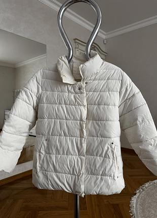 Пуховик жіночий lady yep білий зимовий xl