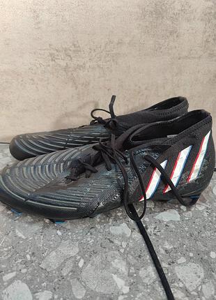 Футбольные бутсы, копочки adidas predator edge.2 fg gw2271 размер 49 (30 см.)