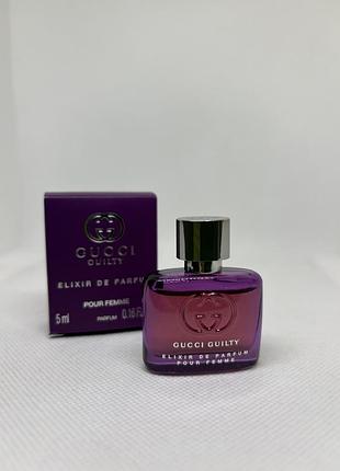 Оригінал мініатюра gucci guilty elixir de parfum pour femme парфуми