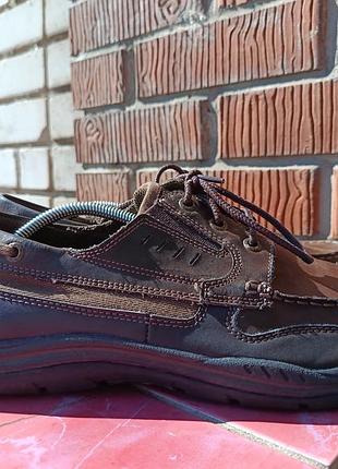 Кожаные туфли / мокасины skechers relaxed fit, оригинал, р. 46 (стелька 30 см)