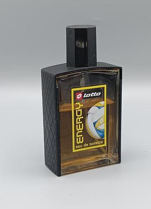 Чоловічі парфуми lotto energy edt залишок 60мл від 100 мл