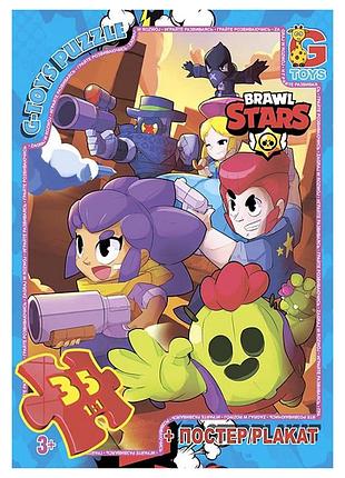 Детский пазл "brawl stars" bs361 постер, 35 элементов