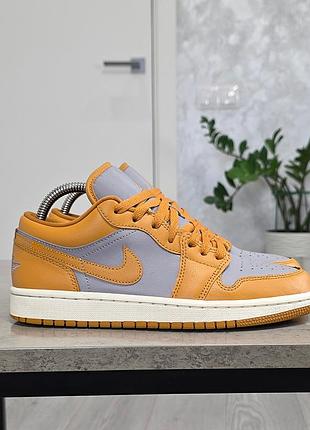 Кожаные кроссовки nike air jordan 1 оригинал