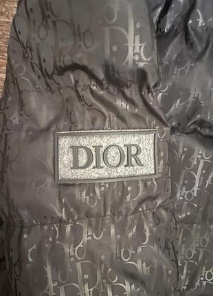 Куртка жіноча dior чорна тепла 7
