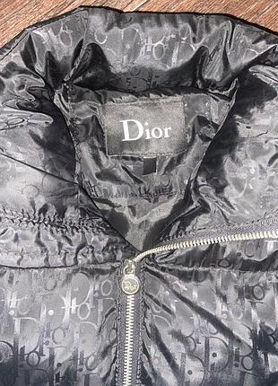 Куртка жіноча dior чорна тепла 9