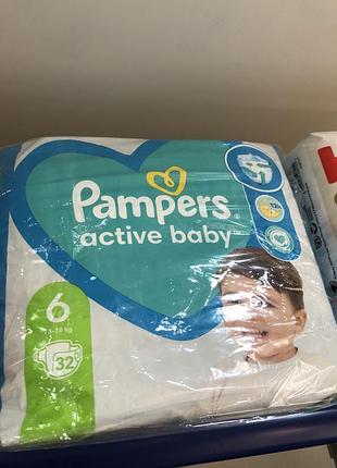 Pampers 6 active baby