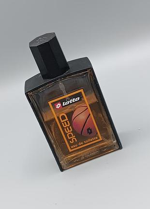 Чоловіча туалетна вода lotto speed, залишок 60 мл зі 100 мл (оригінал)