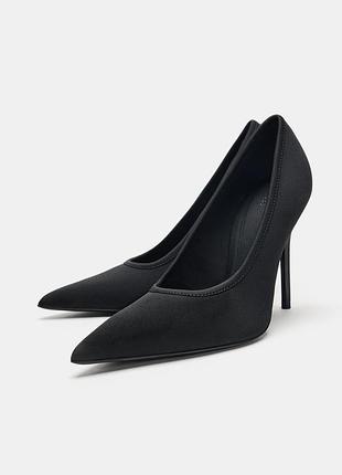 Туфли на каблуке zara