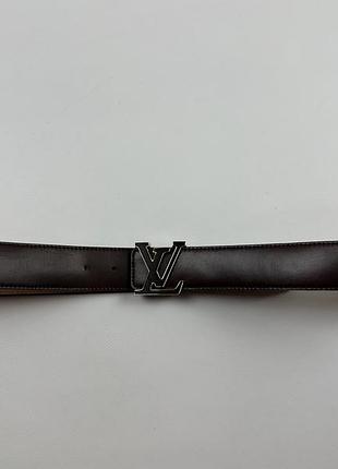 Чоловічий шкіряний ремінь louis vuitton
