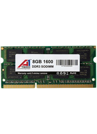 A1tech 8gb ddr3 1600 sodimm оперативна пам'ять 8 гб ддр3 1600 мгц для ноутбука