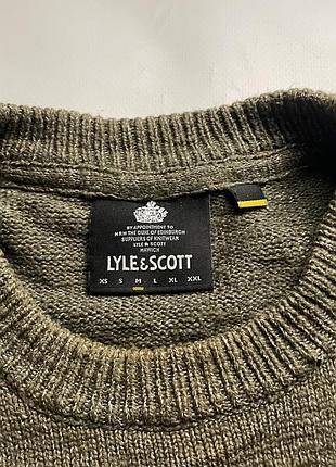 Светр lyle & scott 2