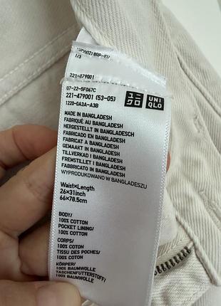 Джинси uniqlo 5