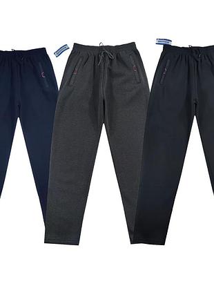 Штани спортивні чоловічі утеплені прямі м, l, 4xl