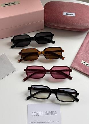 Сонцезахисні окуляри miu miu uv400