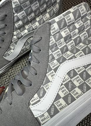 Оригінальні високі кеди vans 8