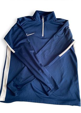 Спортивная кофта nike dri fit с флисом m
