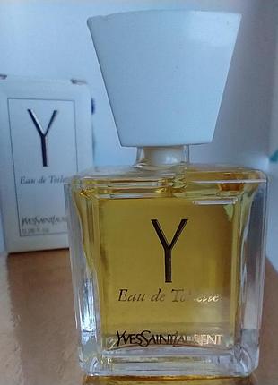 Y yves saint laurent винтаж миниатюра 7,5мл