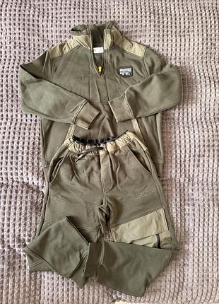 Спортивний костюм для хлопчика zara хакі