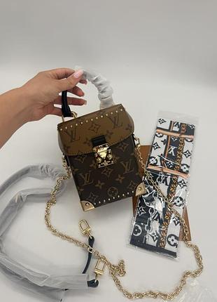 Сумка camera box monogram canvas