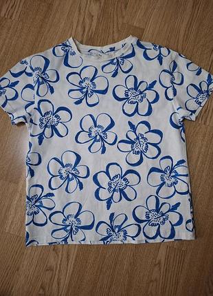 Футболка на девочку, zara, 140 р.