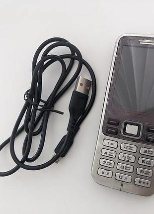 Мобільний телефон samsung c3322 duos бордовий оригіал як новий