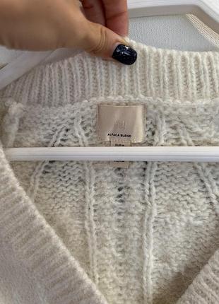 Кардиган  h&m alpaca blend 3