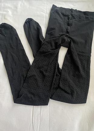 Колготки в зигзаг рисунок 44 s 46 m