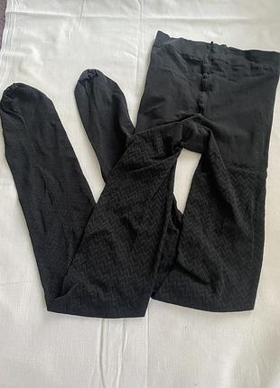 Колготки в зигзаг рисунок 44 s 46 m 3