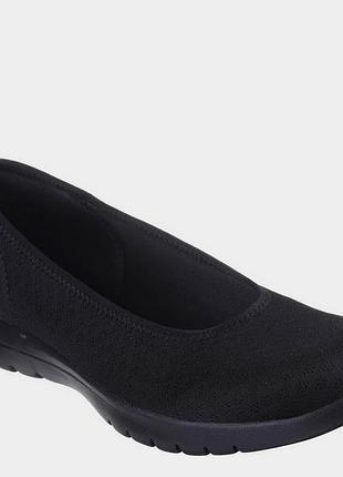 Балетки жіночі skechers чорні 39 розмір