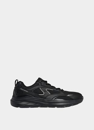 Оригинальные мужские кроссовки skechers / мужские кроссовки скечерс черного цвета на широкую стопу