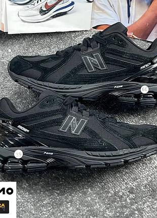 Термо кроссовки new balance total black 1906r cordura термо