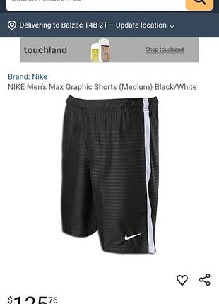 Нові оригінальні шорти nike max graphic 5