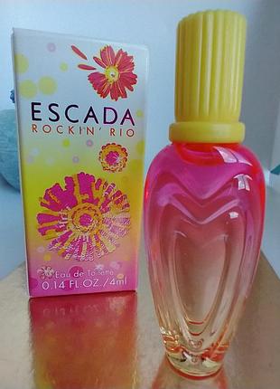 Escada rockin' rio мініатюра 4 мл оригінал