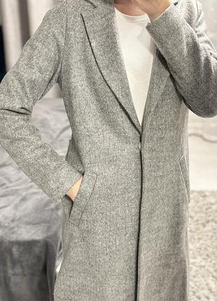 Сіре пальто new look 3