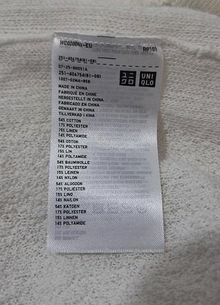 Джемпер uniqlo u. розмір s 7