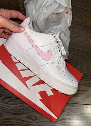 Кросівки nike air force next nature white/elemental pink