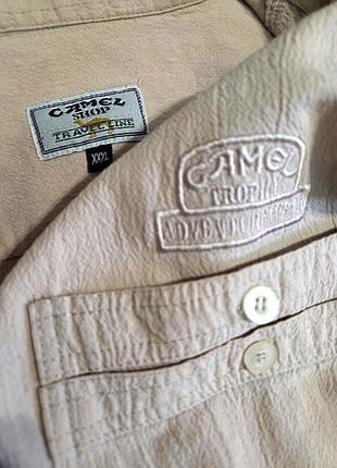 Вінтажна чоловіча сорочка camel trophy adventure wear