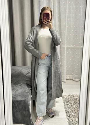 Сіре пальто new look 6