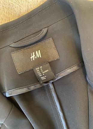 Піджак жіночий h&m чорний 4