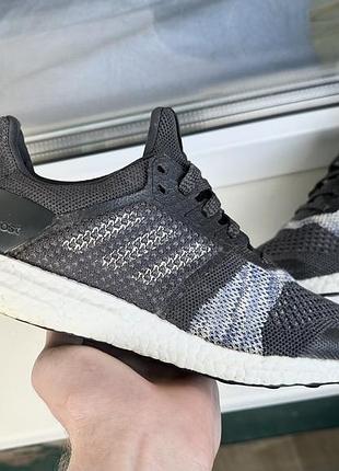 Кросівки adidas ultraboost st сірі 39-39,5 розмір 25 см оригінал адідас