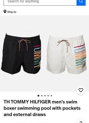 Нові оригінальні шорти tommy hilfiger 5