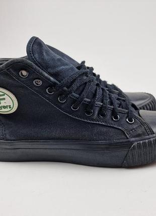 Винтажные кроссовки pf flyers 90-х годов, черные