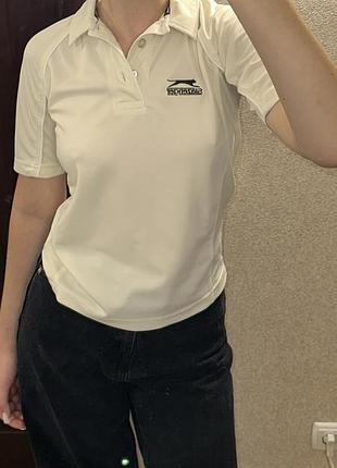 Футболка жіноча slazenger тенісна біла