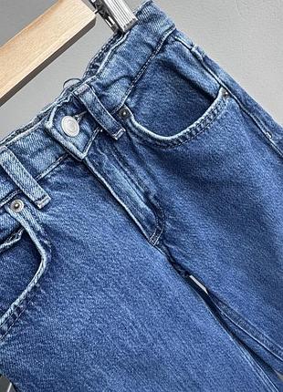 Джинси сині широкі zara 3