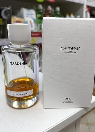 Парфумована вода zara gardenia, близько 20 мл (тестер з магазину)