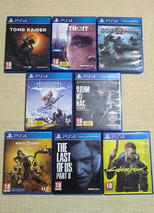 Комплект топ-ігор для ps4 (8 шт.)