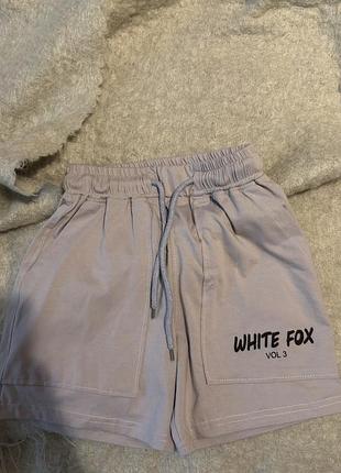 Шорти для дітей white fox бузкові